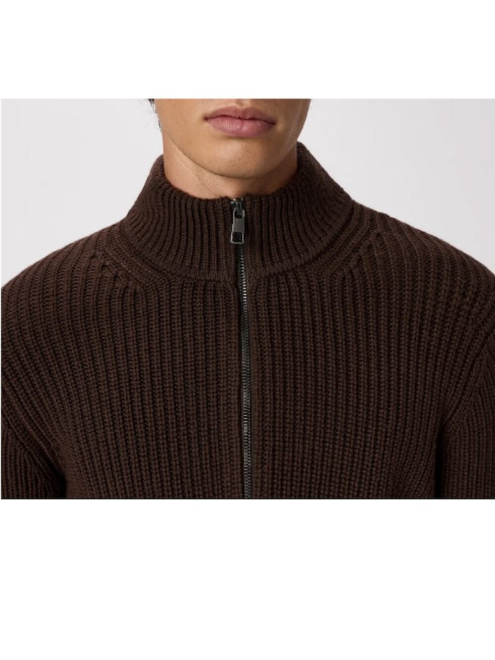 Quince Australian Merino Wool Half Zip Sweater - Picture 2 of 9